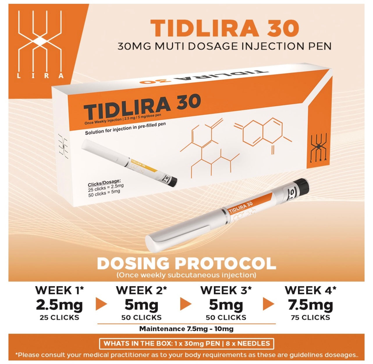 Tirzep (TILDRA) 30mg Pre Filled Pen