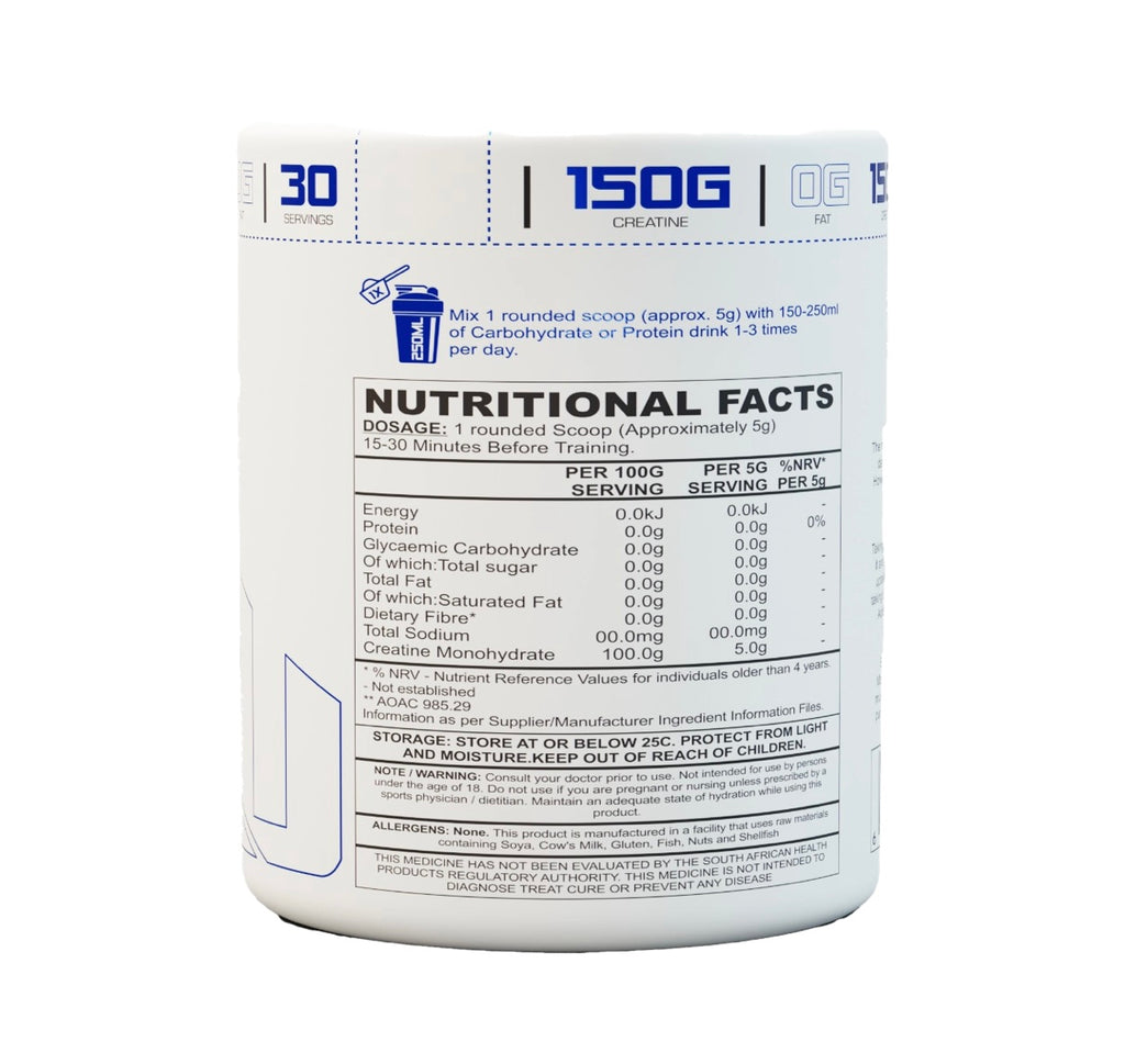 Creatine Monohydrate 150g
